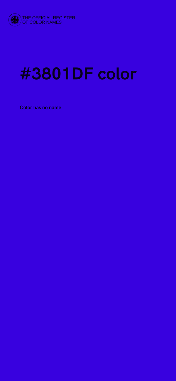#3801DF color image