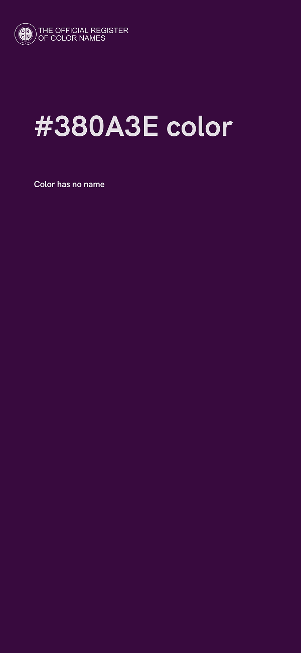 #380A3E color image