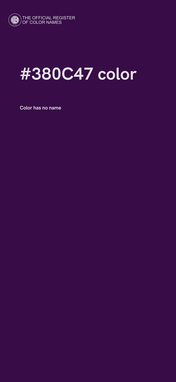 #380C47 color image