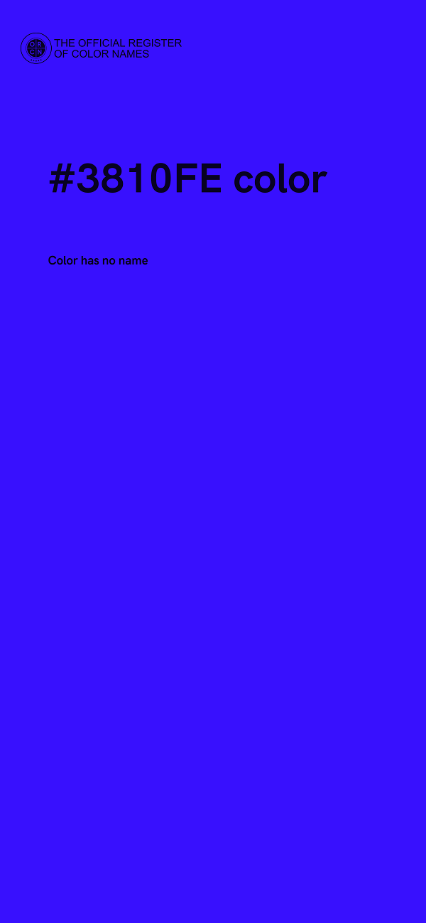 #3810FE color image