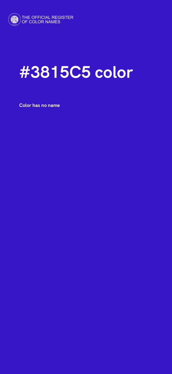 #3815C5 color image