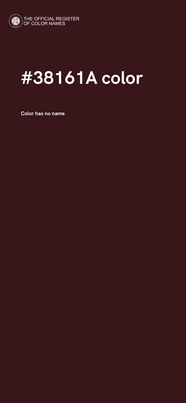 #38161A color image