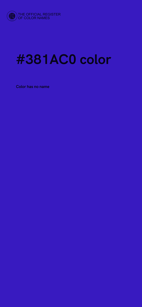 #381AC0 color image