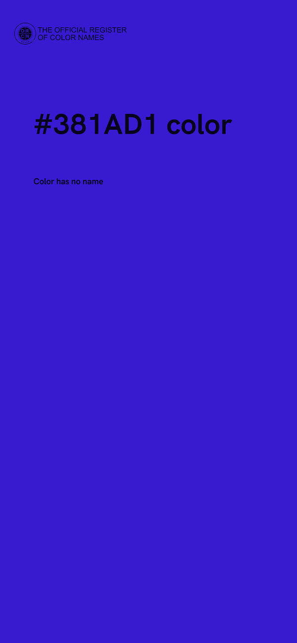 #381AD1 color image