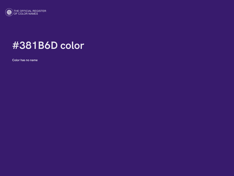 #381B6D color image