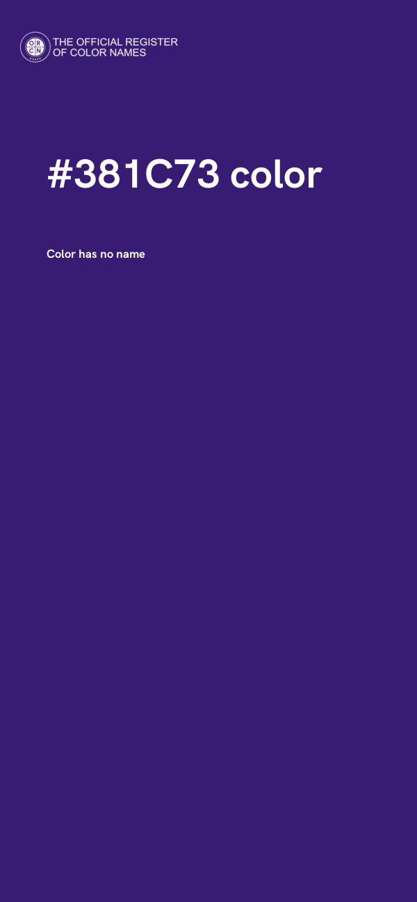 #381C73 color image