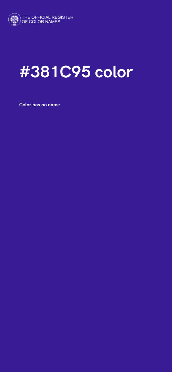 #381C95 color image
