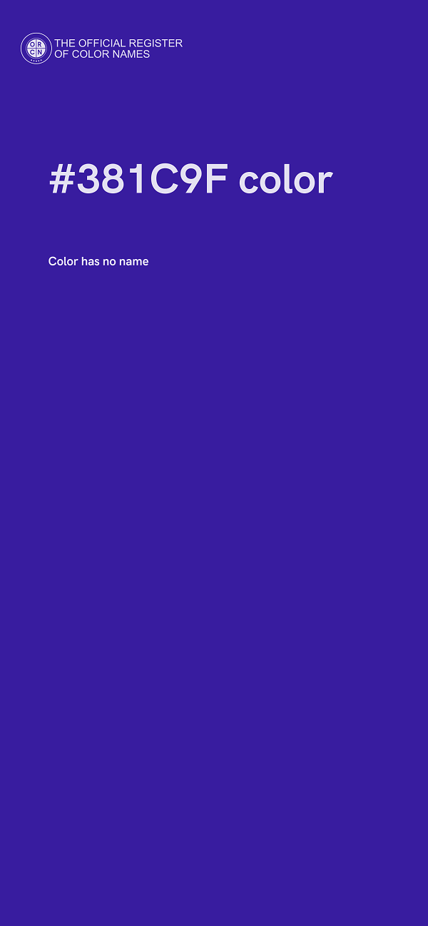 #381C9F color image