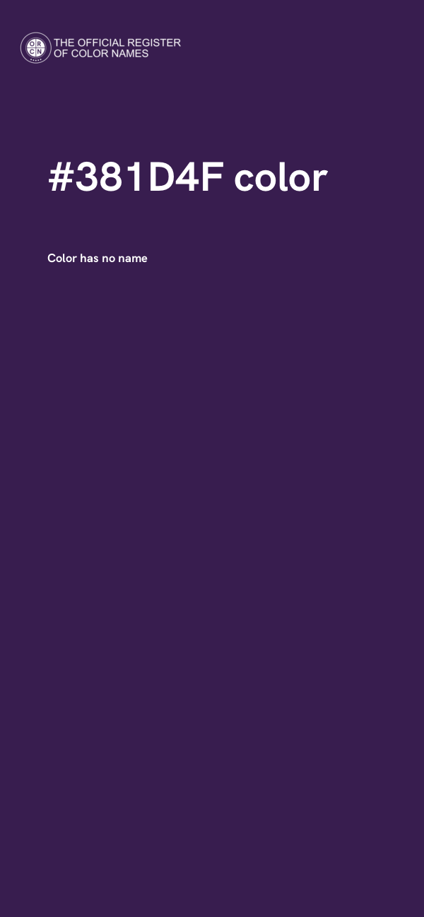 #381D4F color image