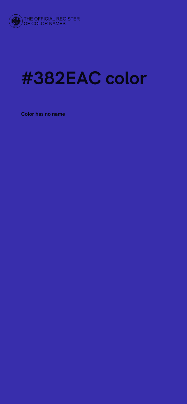 #382EAC color image