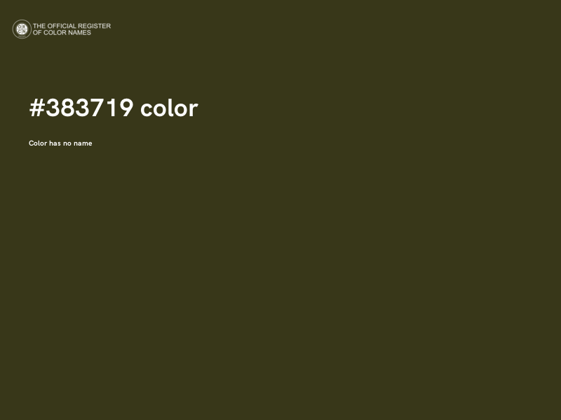 #383719 color image