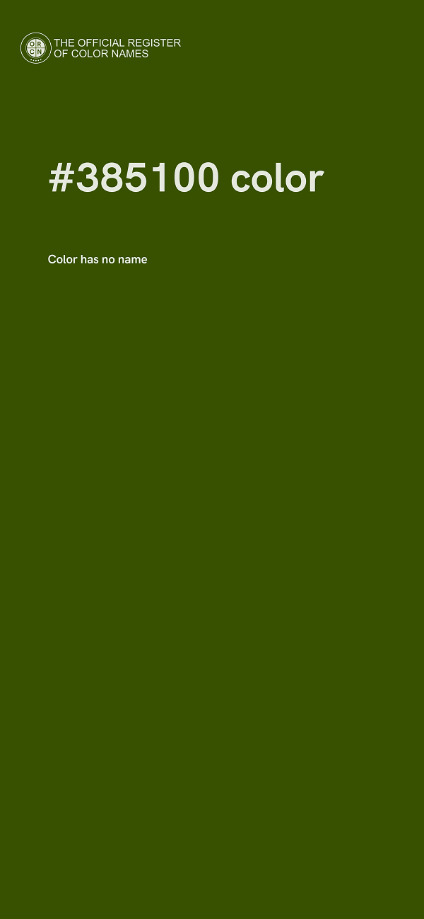 #385100 color image