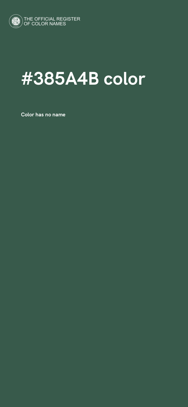 #385A4B color image