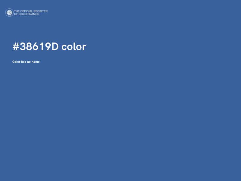 #38619D color image