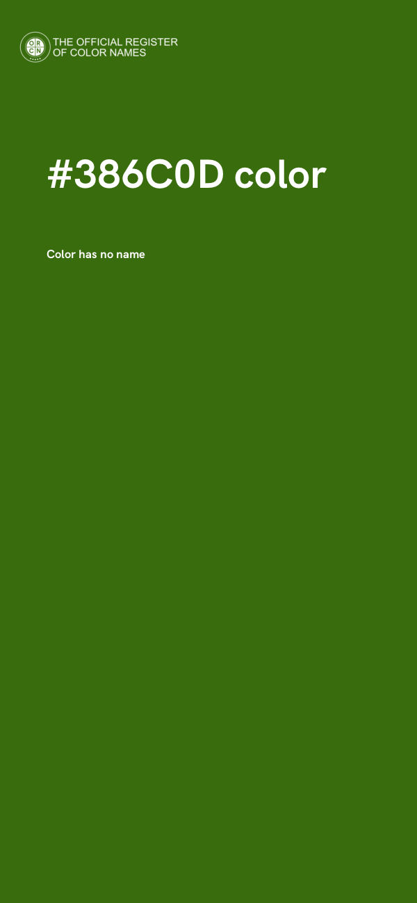 #386C0D color image