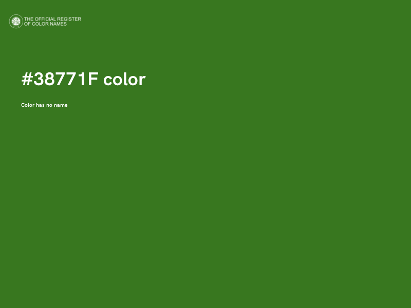 #38771F color image