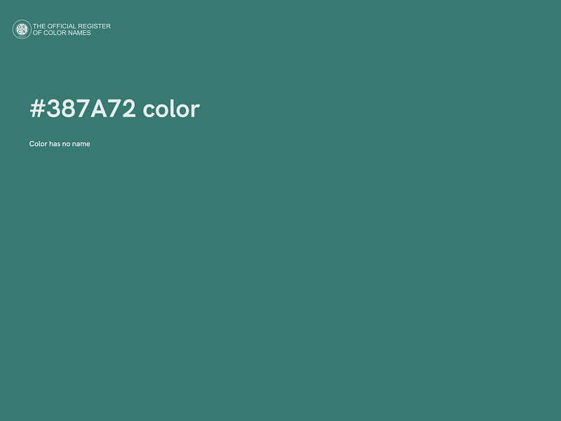 #387A72 color image