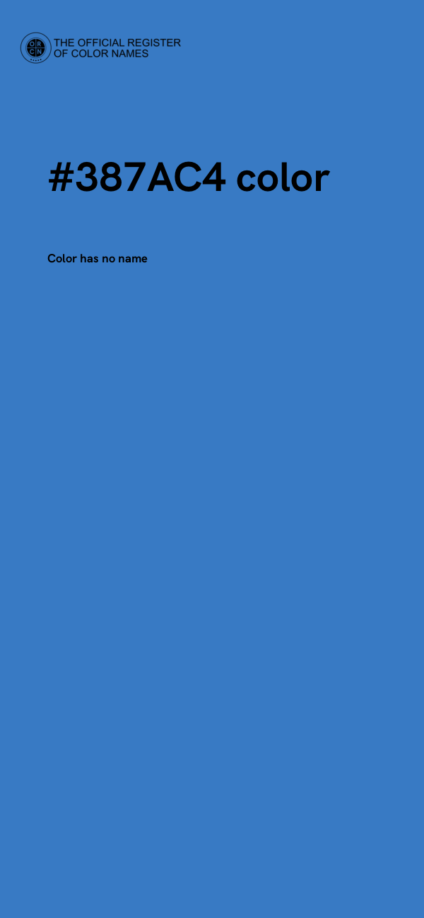 #387AC4 color image