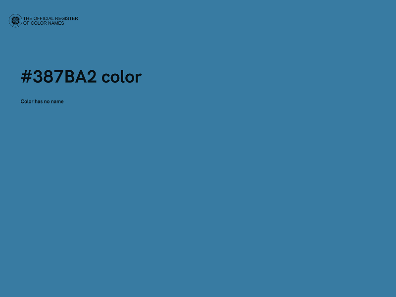 #387BA2 color image