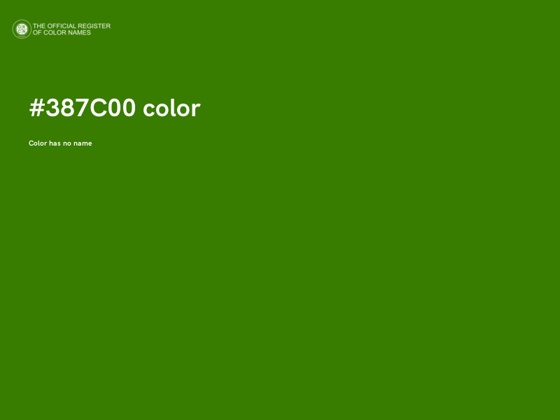 #387C00 color image