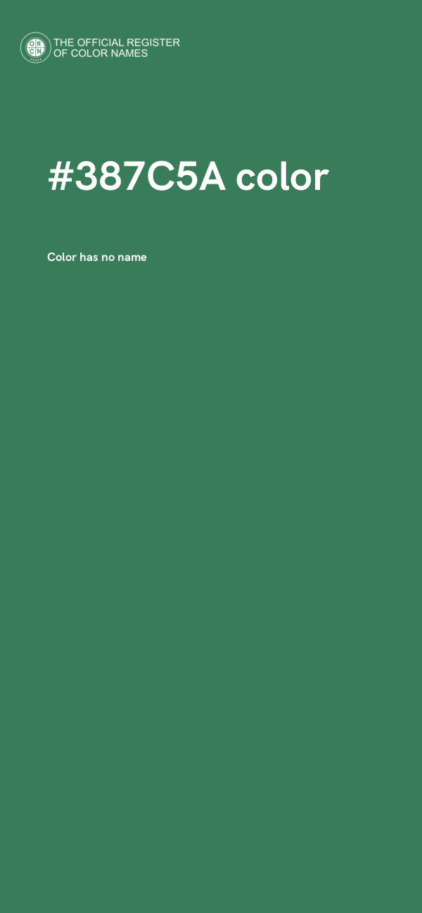 #387C5A color image