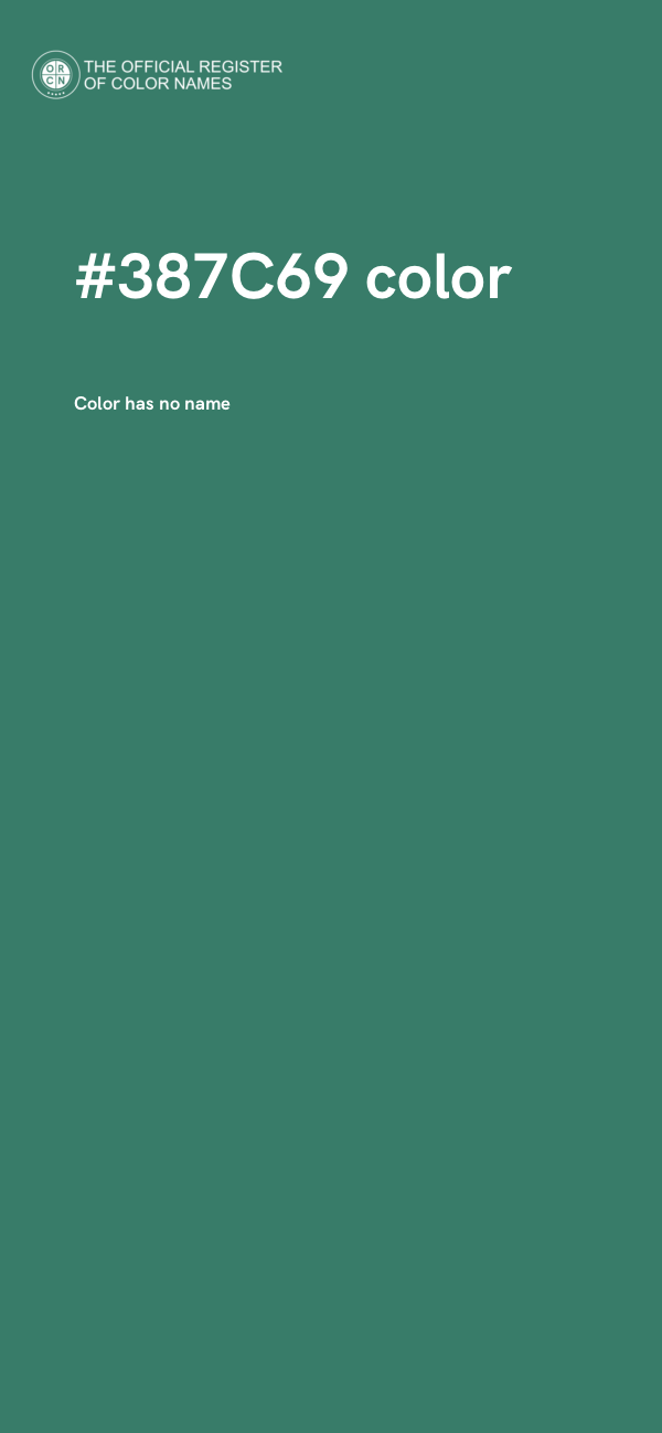 #387C69 color image