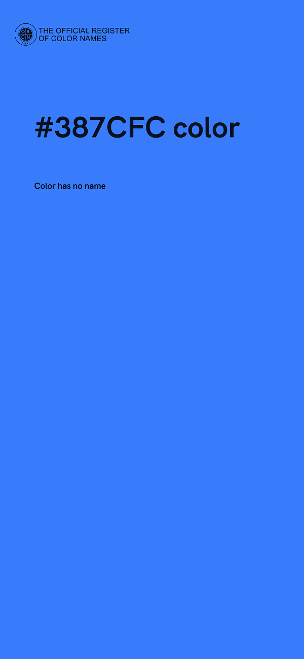 #387CFC color image