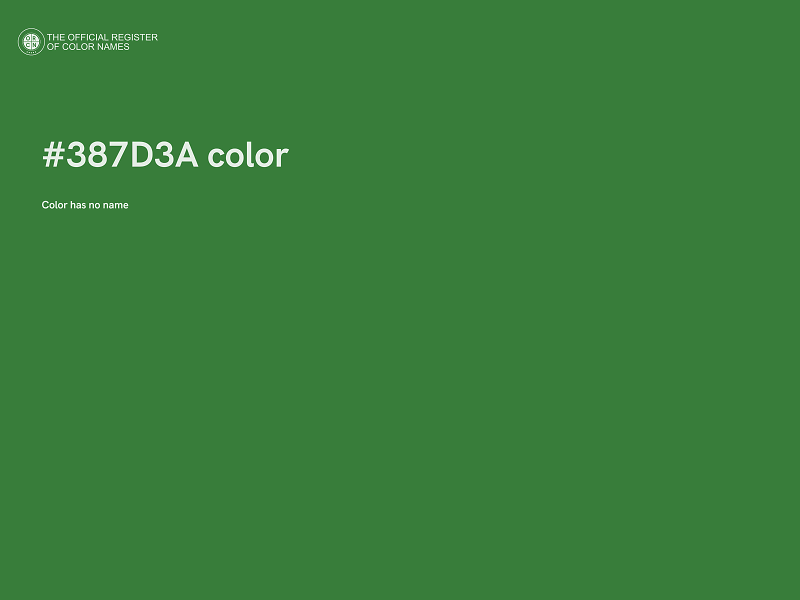 #387D3A color image