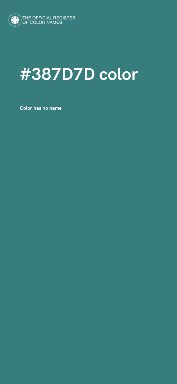 #387D7D color image