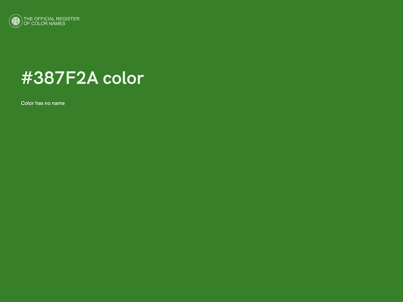 #387F2A color image