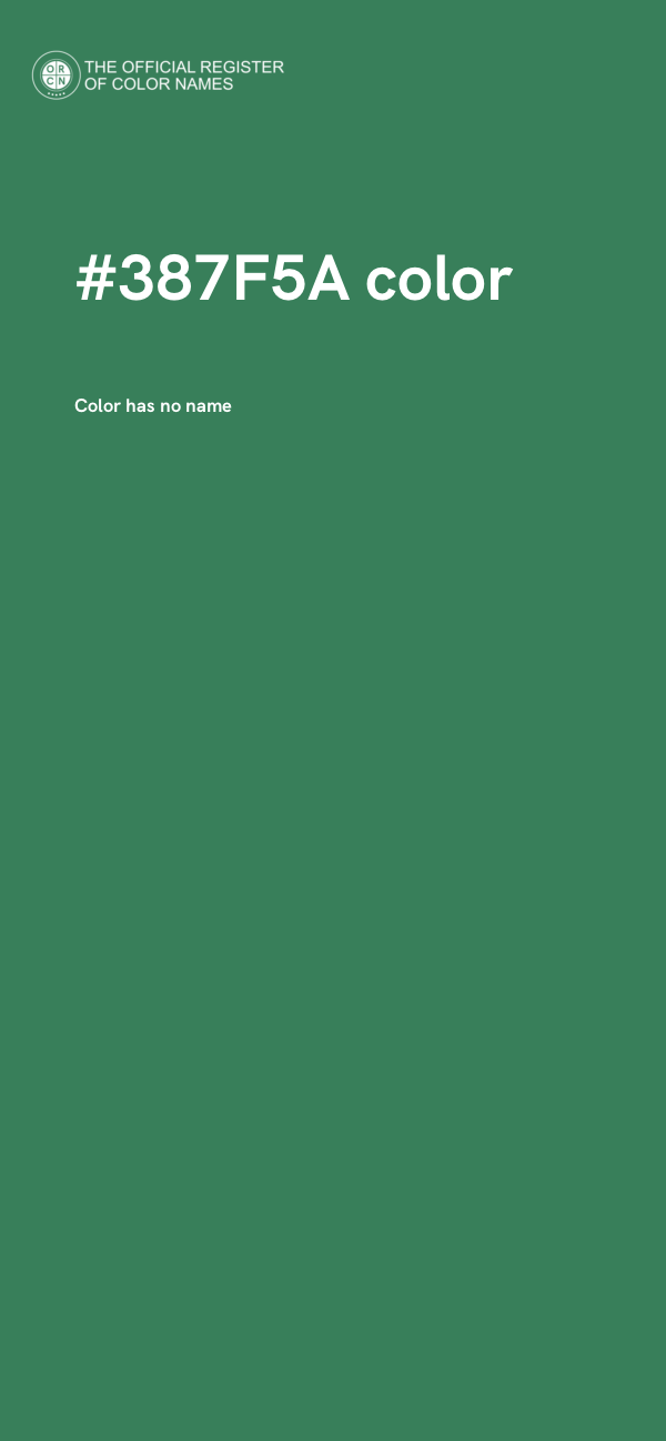 #387F5A color image