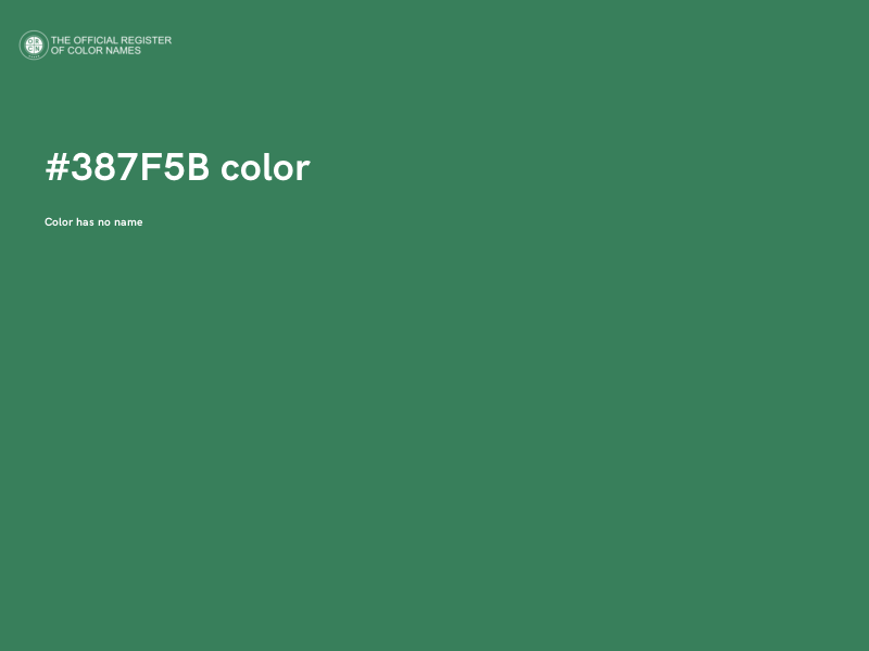 #387F5B color image
