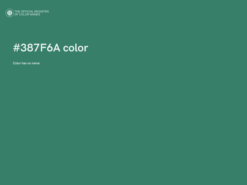 #387F6A color image