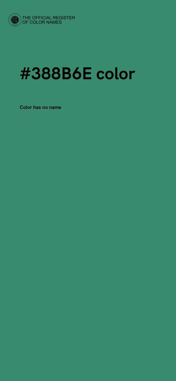 #388B6E color image