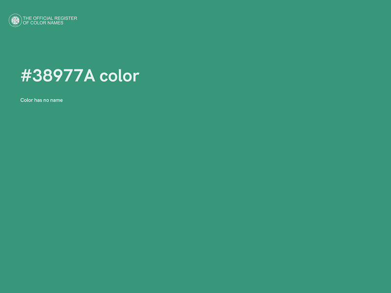 #38977A color image