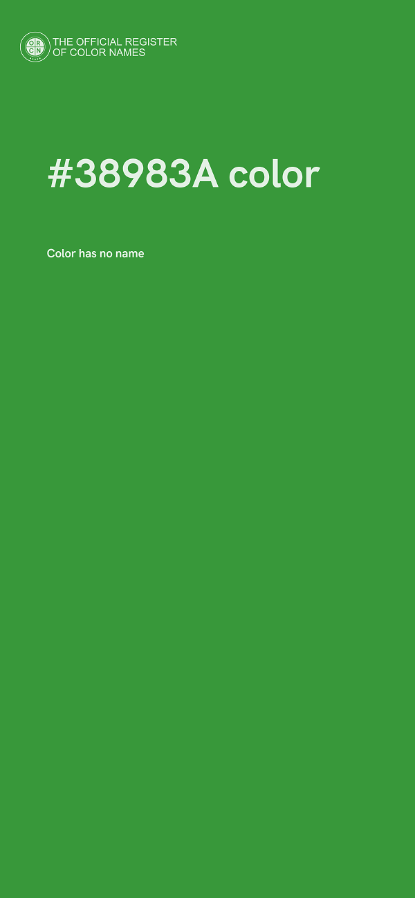 #38983A color image