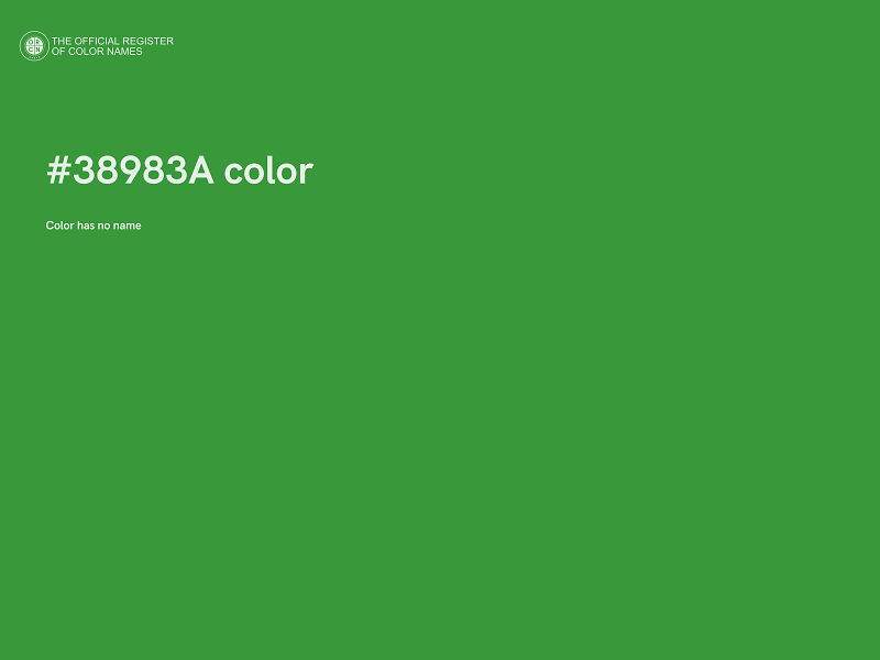 #38983A color image