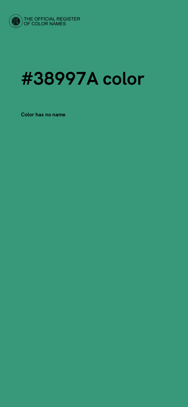 #38997A color image