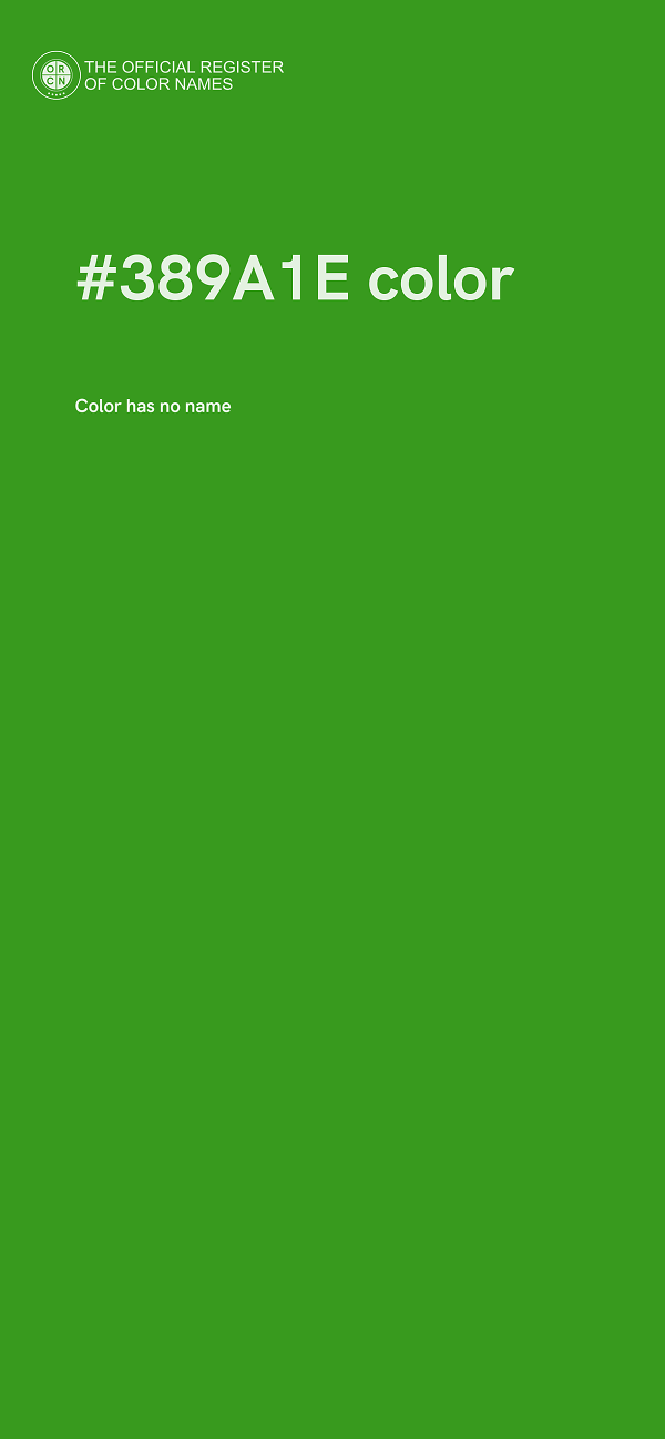 #389A1E color image