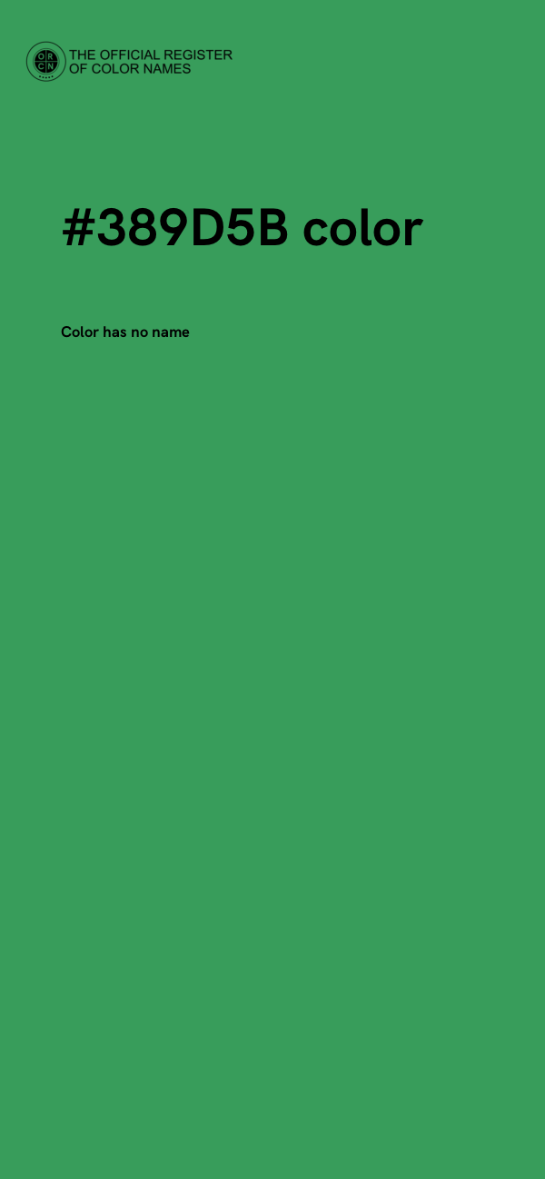 #389D5B color image