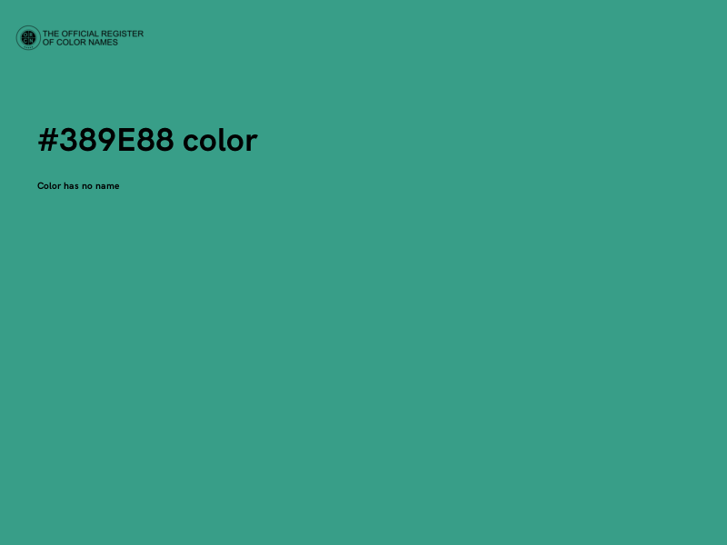 #389E88 color image