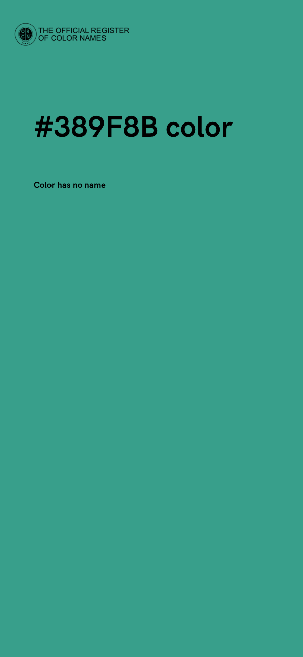 #389F8B color image