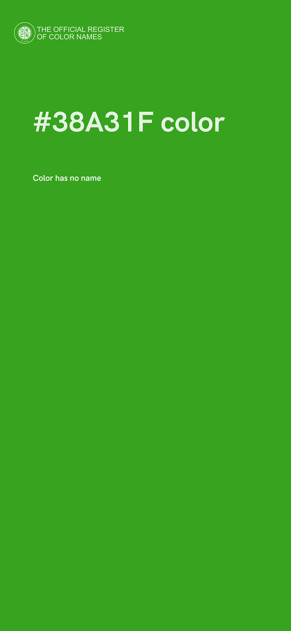 #38A31F color image