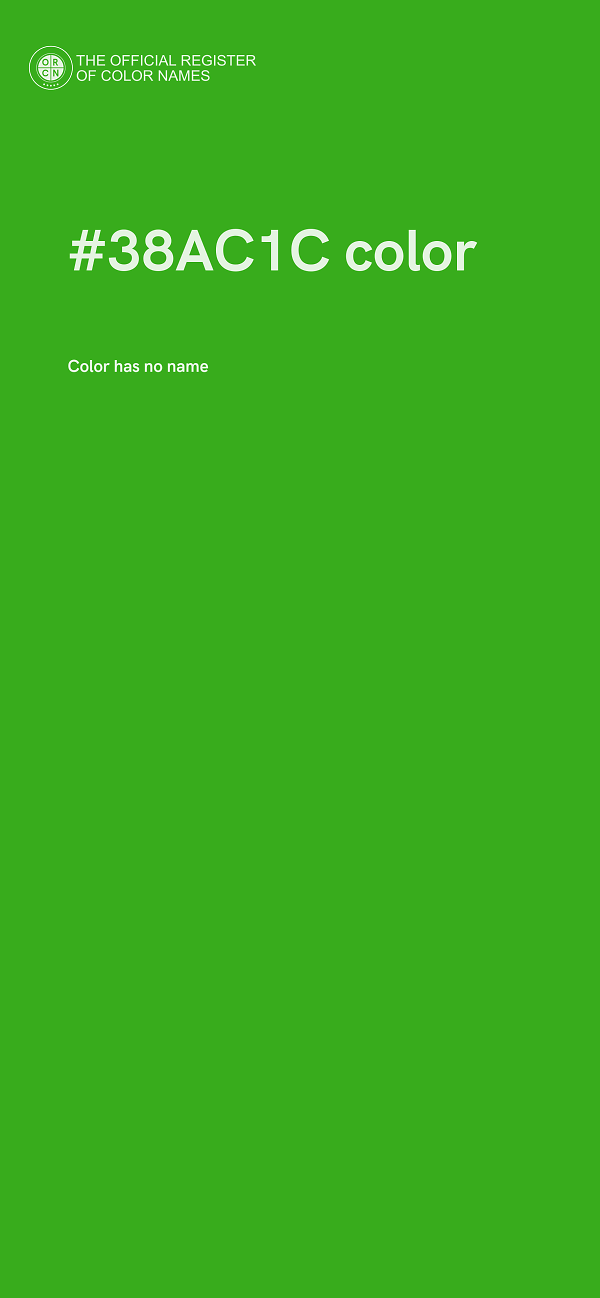 #38AC1C color image