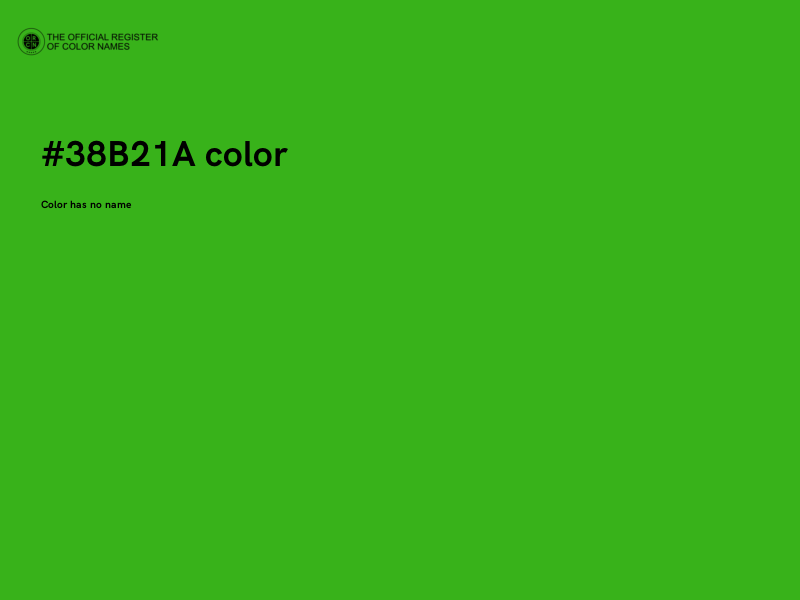 #38B21A color image