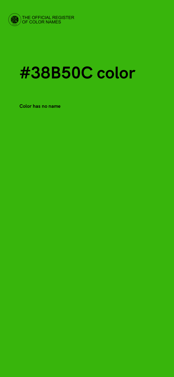 #38B50C color image