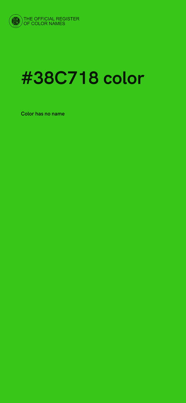 #38C718 color image