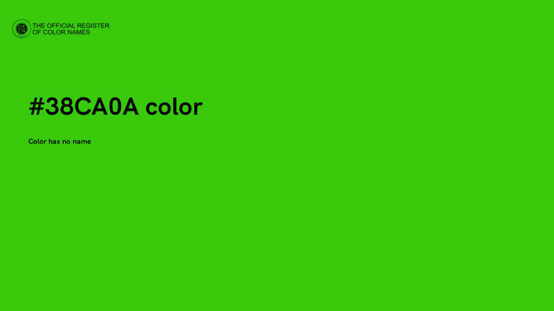 #38CA0A color image