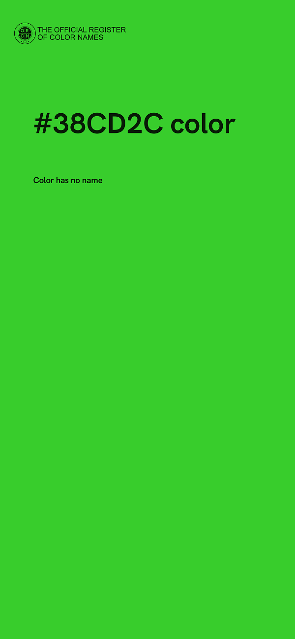 #38CD2C color image