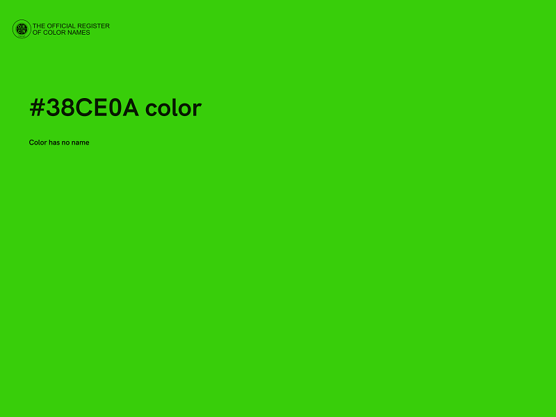 #38CE0A color image